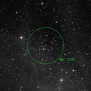 DSS image of NGC 2335