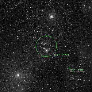 DSS image of NGC 2353