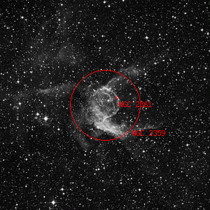 DSS image of NGC 2359