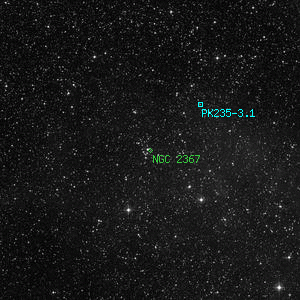 DSS image of NGC 2367