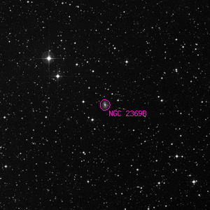 DSS image of NGC 2369B