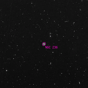 DSS image of NGC 236