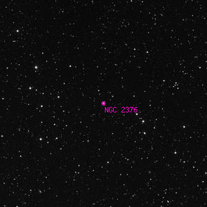 DSS image of NGC 2376