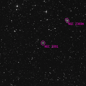 DSS image of NGC 2381