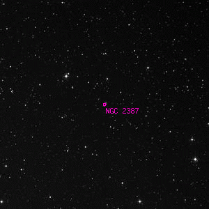 DSS image of NGC 2387
