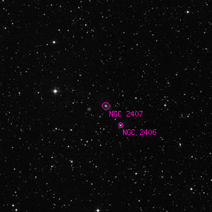 DSS image of NGC 2407