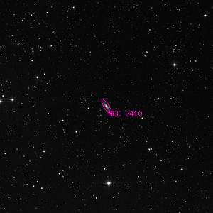 DSS image of NGC 2410