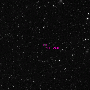 DSS image of NGC 2416