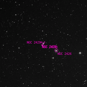 DSS image of NGC 2429A