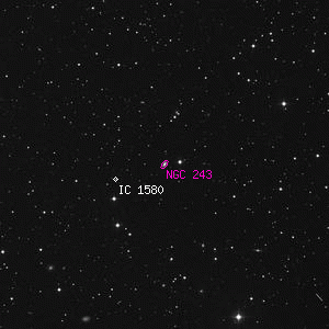 DSS image of NGC 243