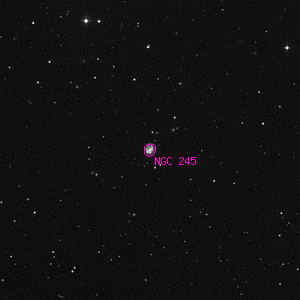 DSS image of NGC 245