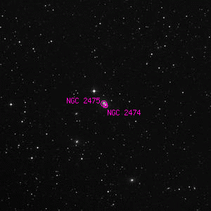 DSS image of NGC 2474