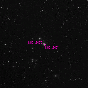 DSS image of NGC 2475