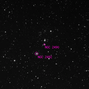 DSS image of NGC 2490