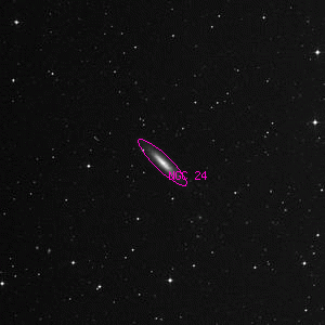 DSS image of NGC 24