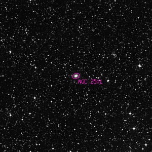 DSS image of NGC 2501