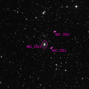 DSS image of NGC 2513