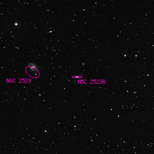 DSS image of NGC 2523B