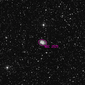 DSS image of NGC 2525