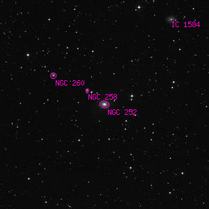 DSS image of NGC 252