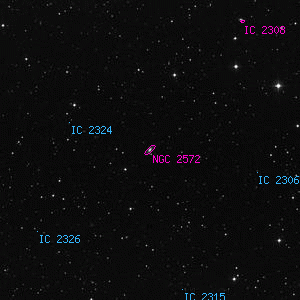 DSS image of NGC 2572