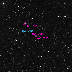 DSS image of NGC 2583