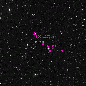 DSS image of NGC 2584