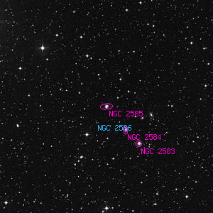 DSS image of NGC 2585
