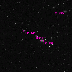 DSS image of NGC 258