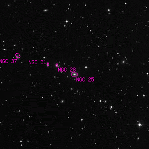 DSS image of NGC 25