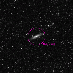 DSS image of NGC 2613