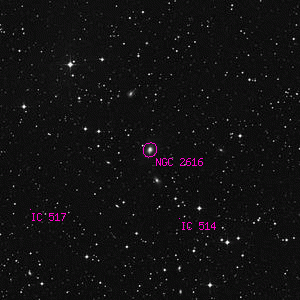 DSS image of NGC 2616
