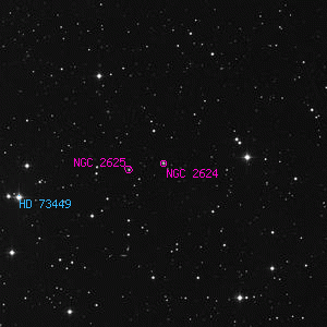 DSS image of NGC 2624