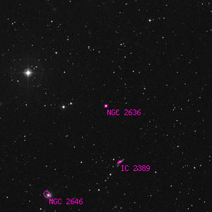DSS image of NGC 2636