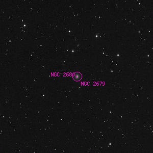 DSS image of NGC 2680