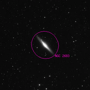 DSS image of NGC 2683