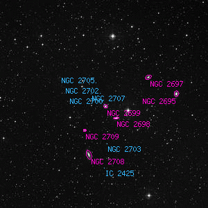 DSS image of NGC 2700