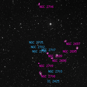 DSS image of NGC 2705