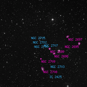 DSS image of NGC 2707