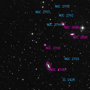 DSS image of NGC 2709