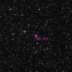 DSS image of NGC 2714