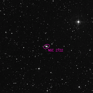 DSS image of NGC 2722