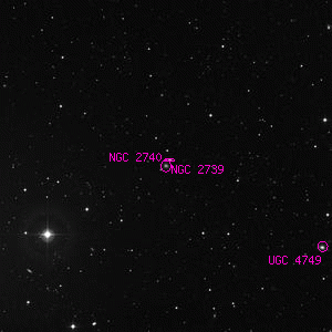 DSS image of NGC 2740