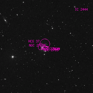 DSS image of NGC 2783B
