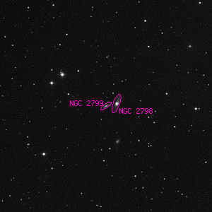 DSS image of NGC 2799