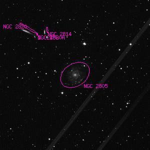 DSS image of NGC 2805