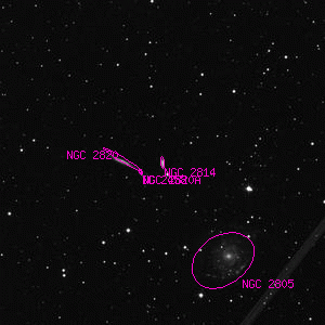 DSS image of NGC 2814