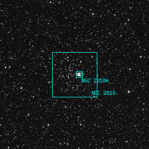 DSS image of NGC 2818
