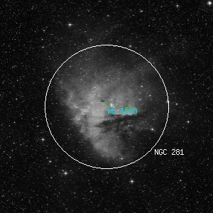 DSS image of NGC 281