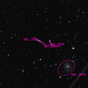 DSS image of NGC 2820A
